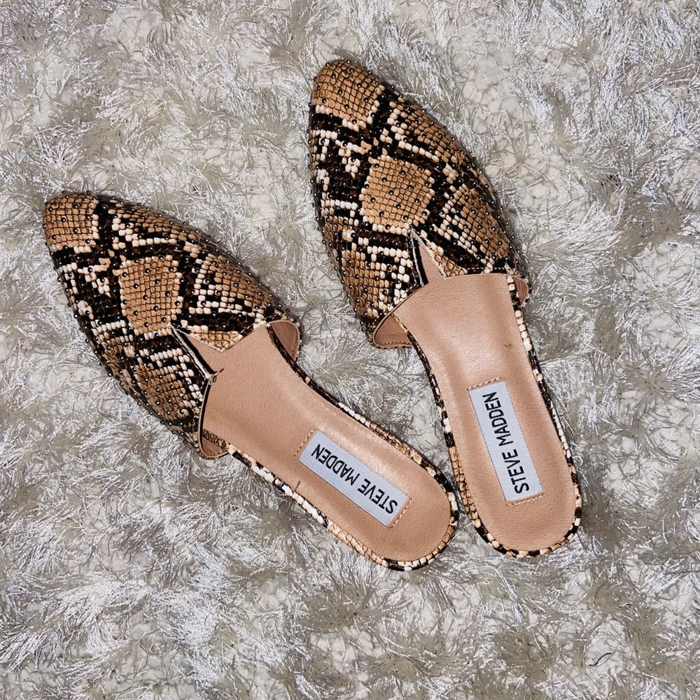 Steve Madden Ally Snake Embossed Mule - image 2